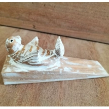 Hand carved Doorstop - Baby ..