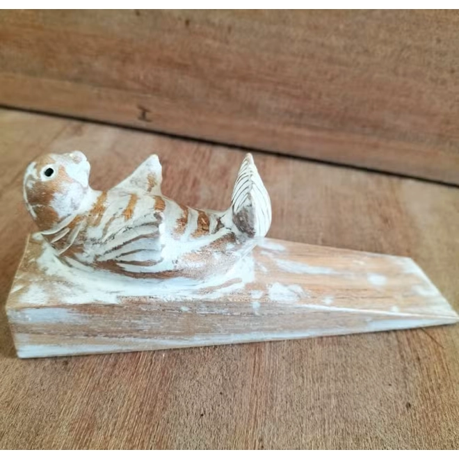 product Image for Hand carved Doorstop - Baby Seal