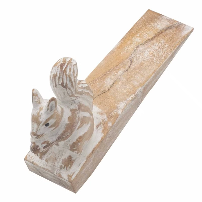 Additional Image for Hand carved Doorstop - Squirrel