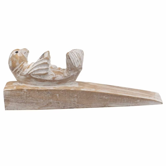 Additional Image for Hand carved Doorstop - Baby Seal