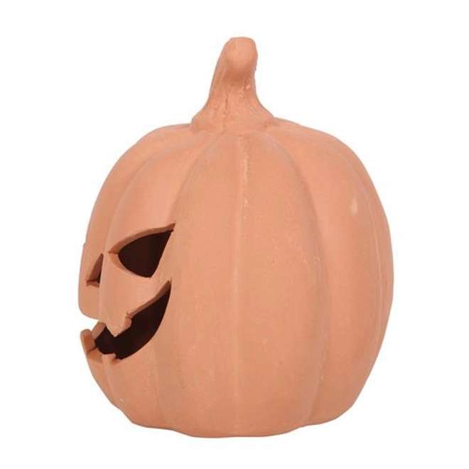 Additional Image for 12.5cm Terracotta Pumpkin Ornament 12.5cm