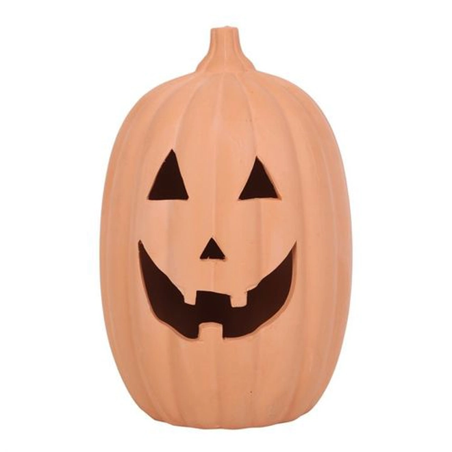 Additional Image for 23cm Terracotta Pumpkin Ornament