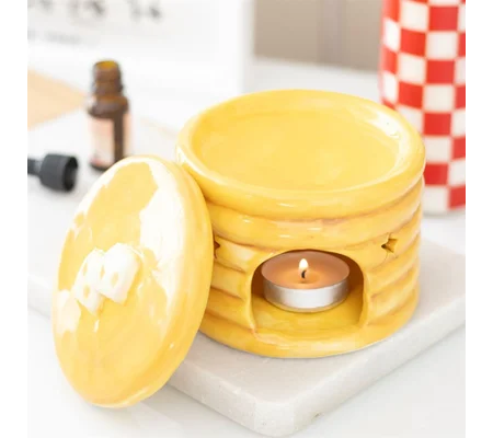 Pancake Stack Shaped Oil Burner