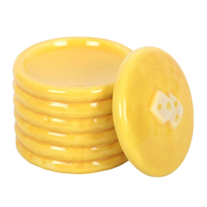 Additional Image for Pancake Stack Shaped Oil Burner