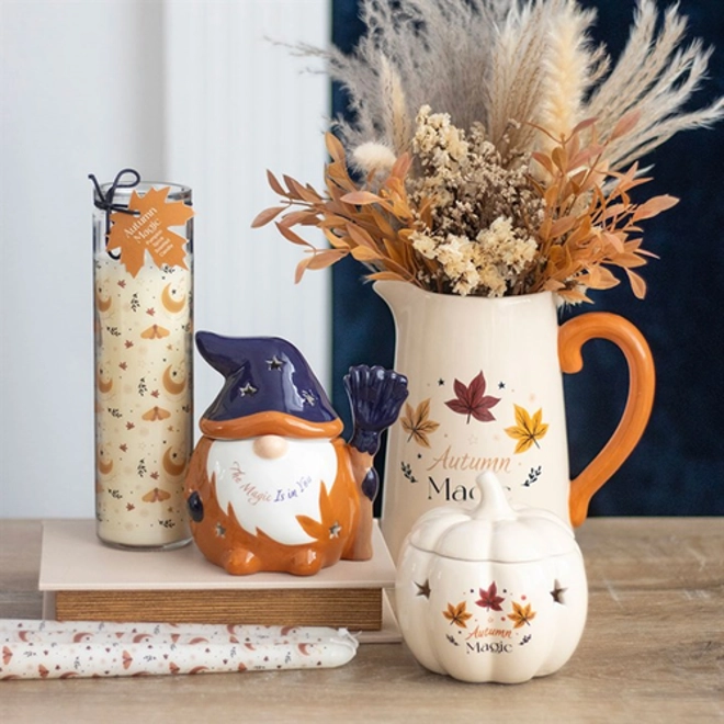Additional Image for Autumn Magic Pumpkin Spice Tube Candle