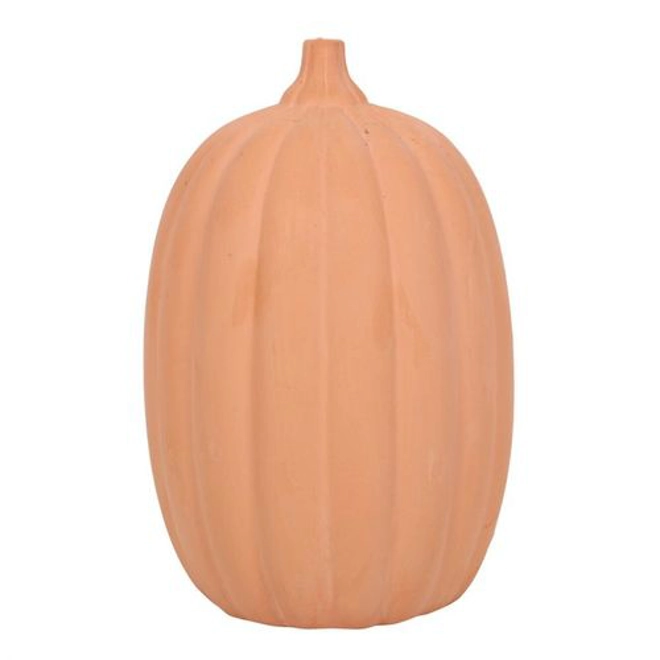 Additional Image for 23cm Terracotta Pumpkin Ornament