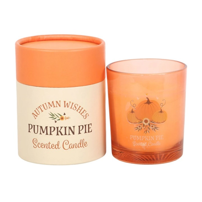 Additional Image for Autumn Wishes Pumpkin Pie Candle