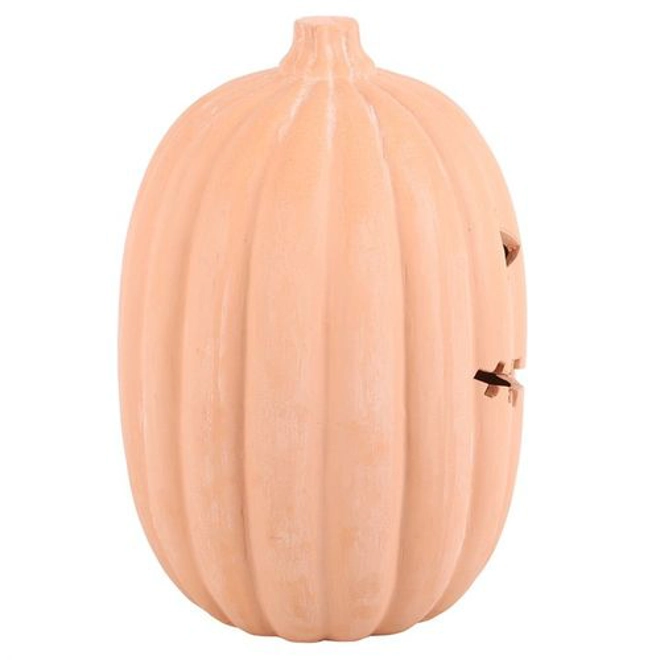Additional Image for 30cm Terracotta Pumpkin Ornament
