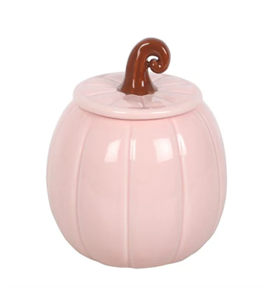 Pink Curly Pumpkin Oil Burner