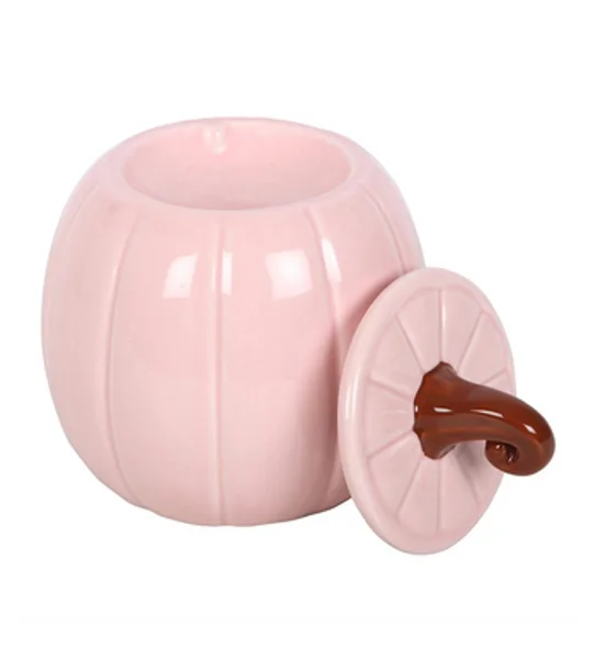 Pink Curly Pumpkin Oil Burner
