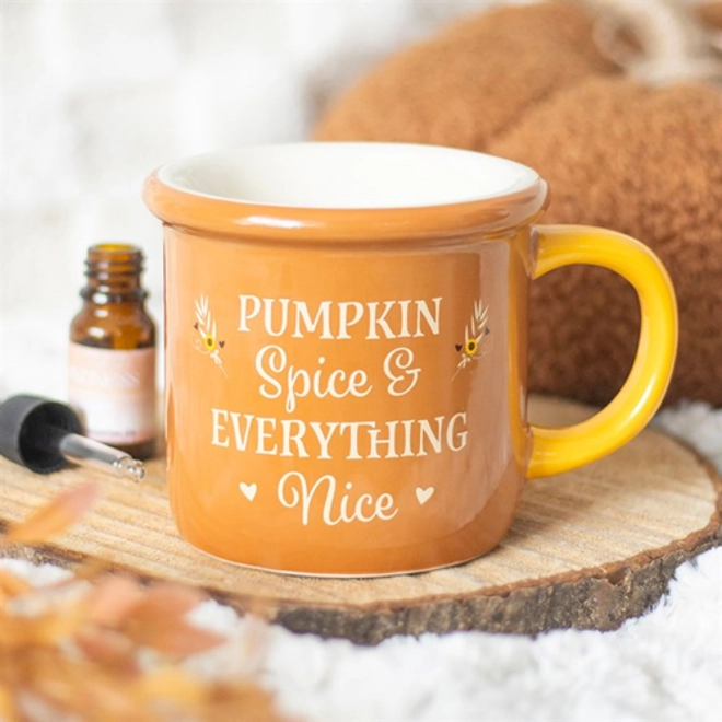 product Image for Pumpkin Spice Mug Oil Burner and Wax Warmer