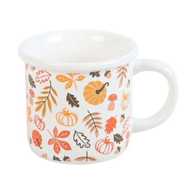 Additional Image for Autumn Leaves and Pumpkins Mug