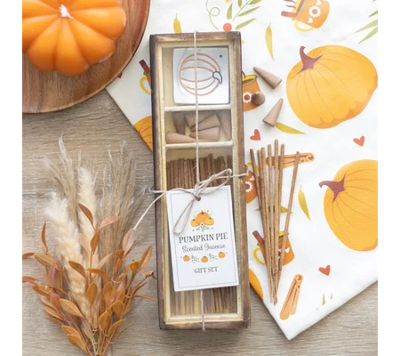 Pumpkin Pie Incense Gift Set