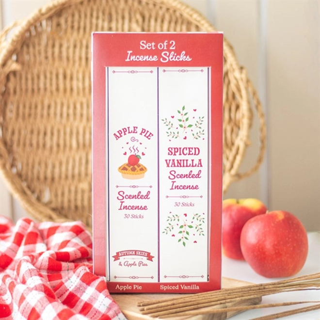Additional Image for Set of 2 Apple Pie and Spiced Vanilla Incense Stick