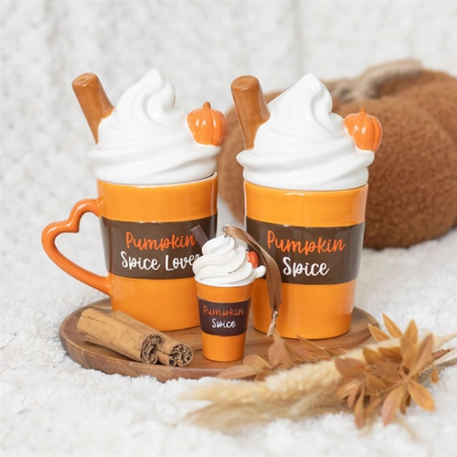 Additional Image for Pumpkin Spice Latte Shaped Lidded Mug