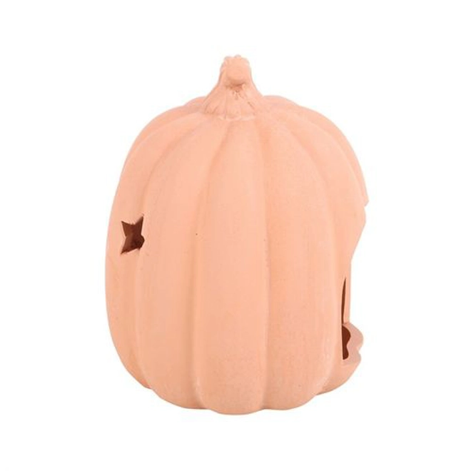 Additional Image for 9cm Terracotta Pumpkin Tealight Holder