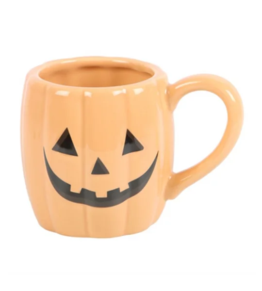 Jack-o'-Lantern Pumpkin Shaped Mug