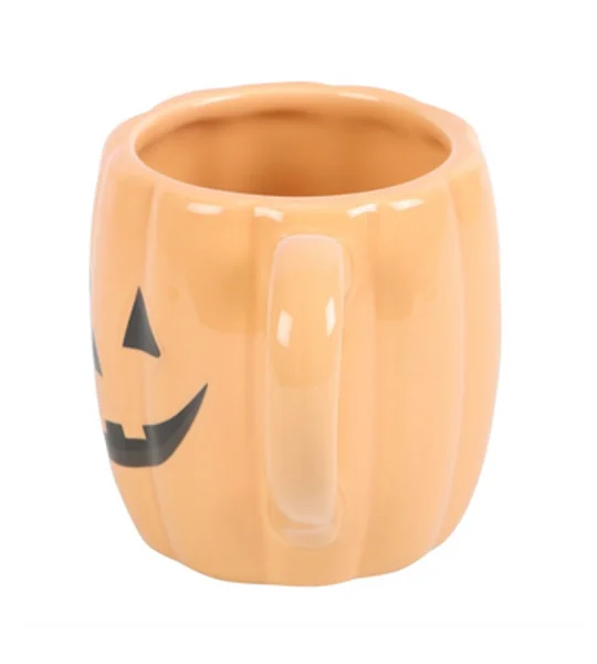 Jack-o'-Lantern Pumpkin Shaped Mug
