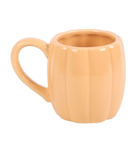 Jack-o'-Lantern Pumpkin Shaped Mug