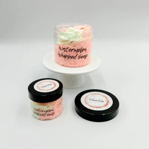 Watermelon Whipped Soap x4