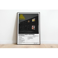 ARCTIC MONKEYS - Favourite Worst Nightmare - Album Cover Poster Print