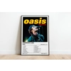 OASIS - Knebworth 1996 - Album Cover Poster Print