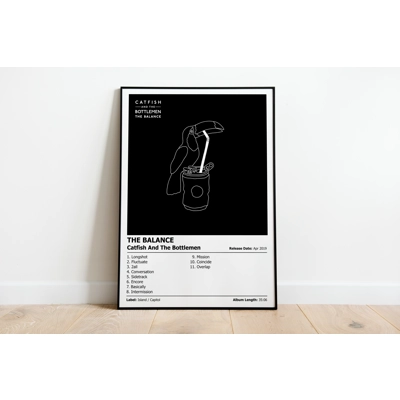 Catfish And The Bottlemen - The Balance - Album Cover Poster Print Catfish And The Bottlemen - The Balance - Album Cover Poster Print