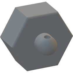 Hexagonal Extra Key - 15