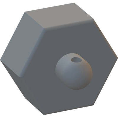 Hexagonal Extra Key - 15