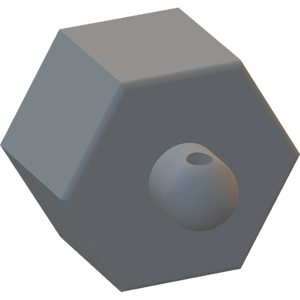 Hexagonal Extra Key - 20