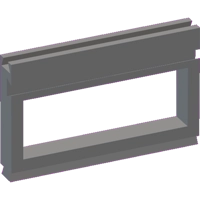 Modular Post-it Board - 80mm Wall