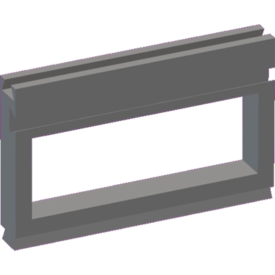 Modular Post-it Board - 80mm Wall
