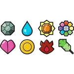 Pokemon Gym Badges