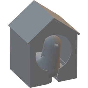 Key Holder Birdhouse