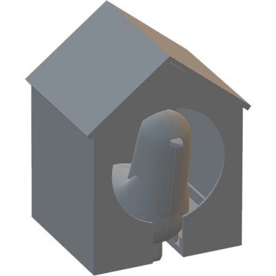 Key Holder Birdhouse