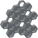 Hexagonal Key Holder