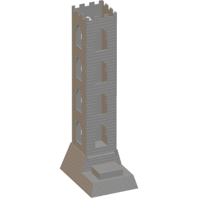 Carcassonne Tile Dispenser Tower