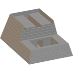 Carcassonne Tile Dispenser Tower