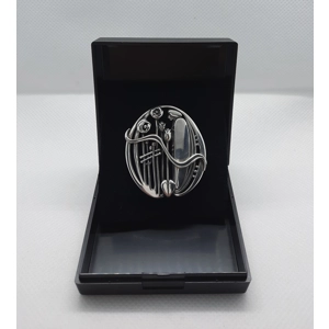 Malcolm Gray ORTAK Rennie Mackintosh Large Figural Brooch