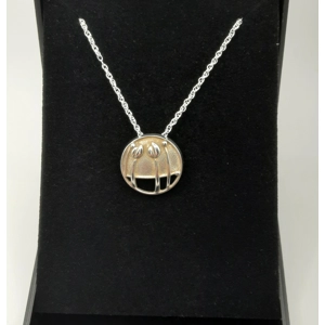 Sterling Silver Ola Gorie 'Rose Boudoir' Pendant and Chain