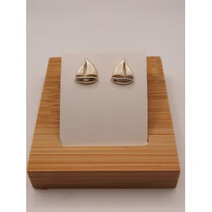 Sterling Silver Sailing Boat Stud Earrings