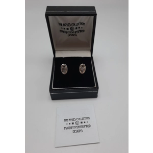 Sterling Silver Stud Earrings from the Roses Collection - Rennie Mackintosh