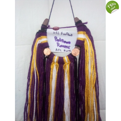 NFL football Baltimore Ravens horseshoe