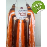 NFL football Cleveland browns horseshoe