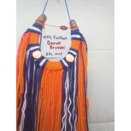 NFL football Denver broncos horseshoe