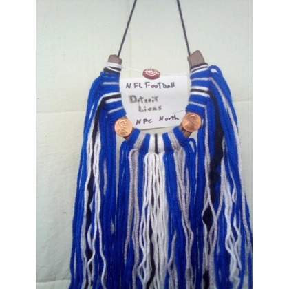 NFL football Detroit Lions horseshoe