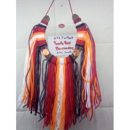 NFL football Tampa Bay buccaneers horseshoe