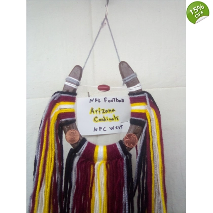 NFL football Arizona Cardinals horseshoe
