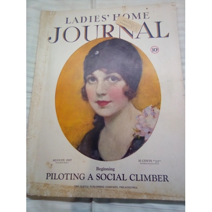 Lady's home journal magazine Aug. 1927