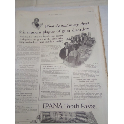 Lady's home journal magazine dec 1926